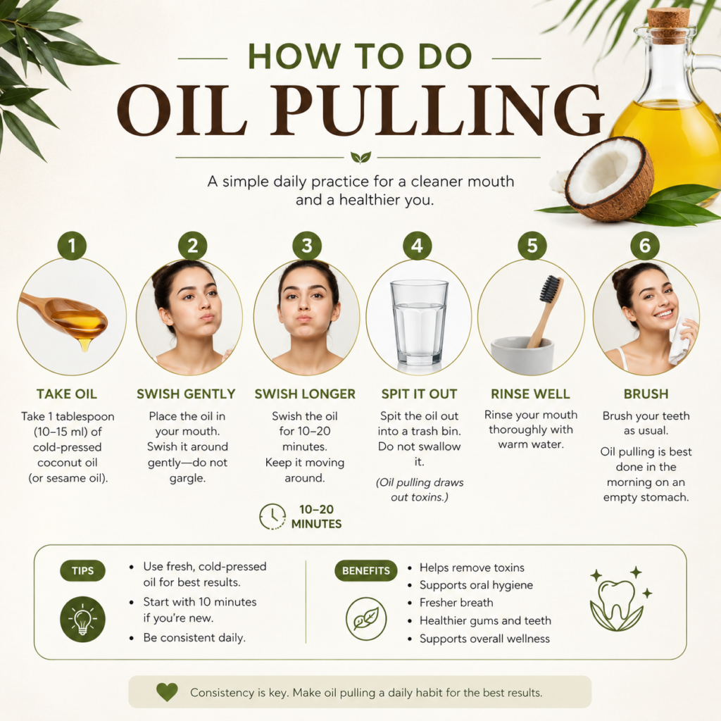 Oil Pulling with Coconut Oil